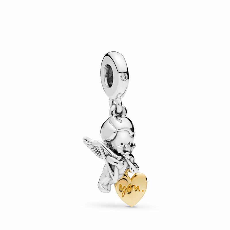 Pandora Shine™ Cupid & You Charm - Pandora Shine/Sterling Silver/Cubic Zirconia - Canada | SJ1690FS